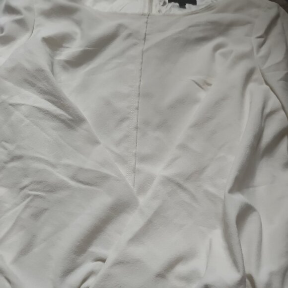 Jaeger Dress Wool Skirt Viscose Top US 6 UK 8 EUR 36 Beautiful Lined Twist - Picture 2 of 15